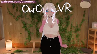 POV You won a night together with OwOmeVR so she teases and fucks you - VRchat erp - Preview