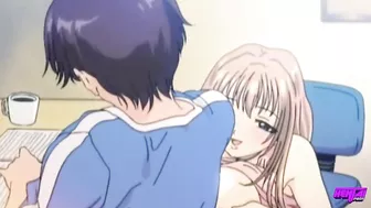 Tomoka Gives Wataru His First Ever Paizuri Titty Fuck Before He Slides His Cock In Her Pussy - Hentai Pros