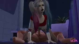 [TRAILER] Harley Quinn having sex with bruce in front of his wife