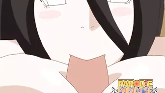 boruto Hanabi Hyuga fucking masturbating naruto's penis drink milk