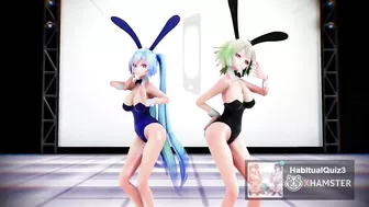 mmd r18 Gumi and Miku Persecution delusion mobile girl 3d hentai sex