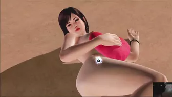 Dead or Alive Xtreme Venus Vacation Kokoro Valentine's Day Heart Cushion Pose Nude Mod Fanservice Ap