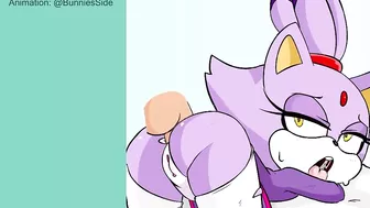 Blaze the Cat - Anal Sex POV [Sonic Porn]