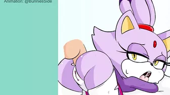 Blaze the Cat - Anal Sex POV [Sonic Porn]