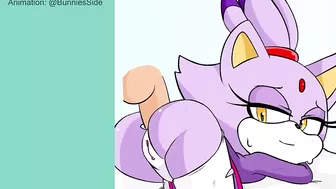 Blaze the Cat - Anal Sex POV [Sonic Porn]