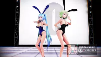 mmd r18 Gumi And Miku 3d hentai they love ahegao while cumming