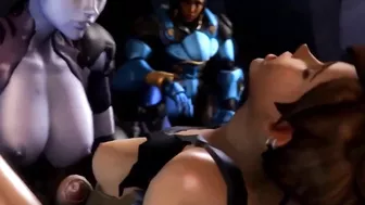 Widowmaker Futanari Orgasm