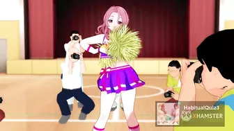 mmd r18 Renge Enjoying Pon Pon Dance 3d hentai sex dance