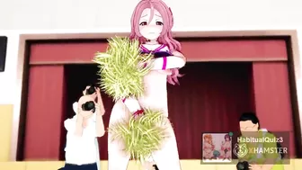 mmd r18 Renge Enjoying Pon Pon Dance 3d hentai sex dance