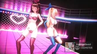 mmd r18 Kizuna AI & Mirai Akari sex dance sex robot 3d hentai