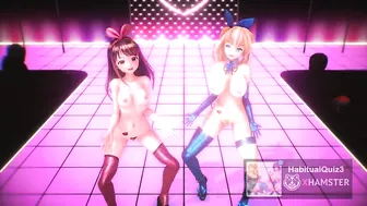 mmd r18 Kizuna AI & Mirai Akari sex dance sex robot 3d hentai