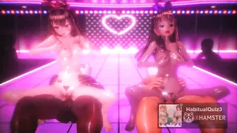 mmd r18 Kizuna AI & Black Gal Kizuna AI Cakeface 3d hentai sexy erotic seductive Milf