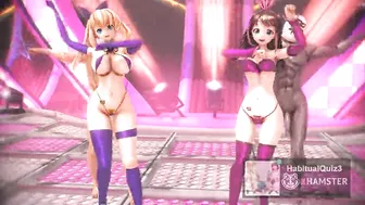 mmd r18Kizuna AI & Mirai Akari lamb sex dance 3d hentai