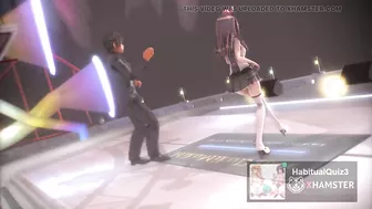 MMD r18 PiNK CAT After Sex Show 3d hentai