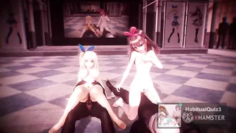 mmd r18 Kizuna AI & Mirai Akari W Chopping Board Shop 3d hentai