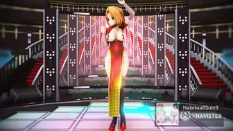 mmd r18 Riho Poker Face casino 3d hentai