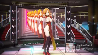 mmd r18 Riho Poker Face casino 3d hentai