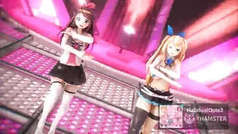 mmd r18 Kizuna AI & Mirai Akari Conqueror and Sex Party 3d hentai