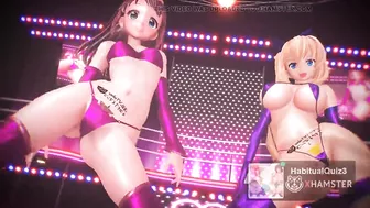 mmd r18 Kizuna Ai & Mirai Akari Sexi Mi 3d hentai nsfw