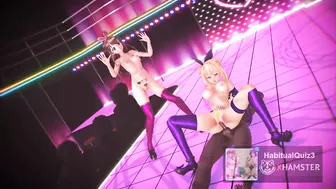 mmd r18 Kizuna Ai & Mirai Akari Sexi Mi 3d hentai nsfw