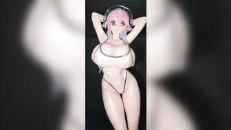 そに子 スク水 figure bukkake