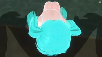 3D HENTAI POV Hatsune Miku sucks you off