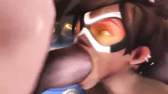 Overwatch 69 Transsexual Lesbian with Super Sexy Futanari