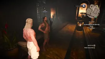 Witcher sexy bath