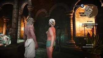 Witcher sexy bath