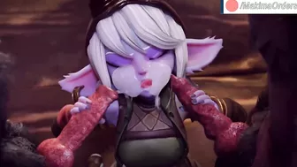 1080p Monster Cock Fucks Tristana Until Creampie | MakimaOrders