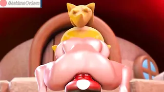 Princess Peach unlocks Anal Power Up | MakimaOrders