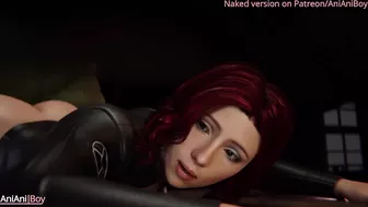 Black Widow double anal smash