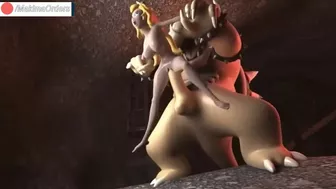 Bowser Fucks Peach like a life Onahole | MakimaOrders