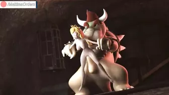 Bowser Fucks Peach like a life Onahole | MakimaOrders