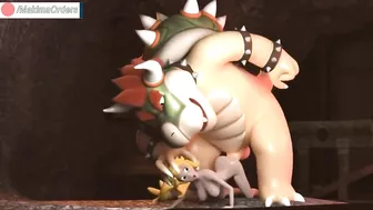 Bowser Fucks Peach like a life Onahole | MakimaOrders