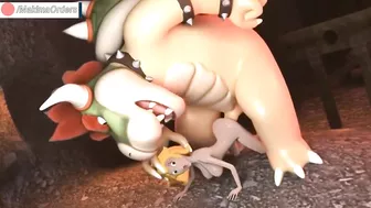 Bowser Fucks Peach like a life Onahole | MakimaOrders