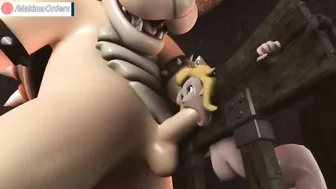 Bowser Fucks Peach like a life Onahole | MakimaOrders