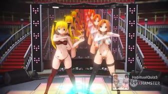 mmd r18 sex agent idol Mian & Riho Conqueror and public Sex Party 3d hentai