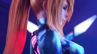 Metroid - Samus Aran Creampied Through Her Suit (Animation with Sound)