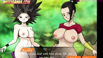 Goku Fucks Caulifla and Kale (Parody)