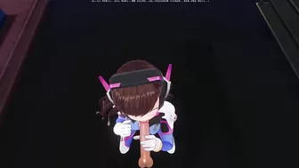 3D HENTAI DVA wants to taste your cum