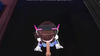 3D HENTAI DVA wants to taste your cum