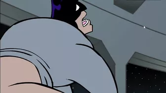 Batman Pounding Wonder Woman's Both Holes and Cum on her face cartoon Porn