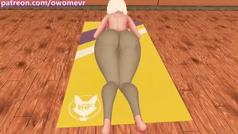 She is a HORNY MESS during her workout so she ends up FUCKING YOU - POV VRchat erp - Trailer