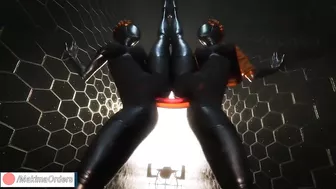 Atomic Heart Ballerins Double Dildo Fucking | MakimaOrders