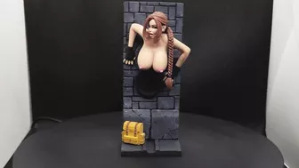 Lara Croft Tomb Raider Stuck diorama