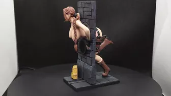 Lara Croft Tomb Raider Stuck diorama