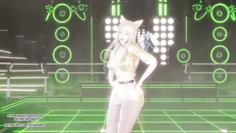 MMD Hellovenus-Im ill Sexy Kpop Dance Ahri League Of Legends KDA