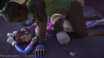 Overwatch 3D Porn : ( D.va get fuck by Lucio )