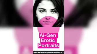 Ai-gen erotic portraits - our first models presentation